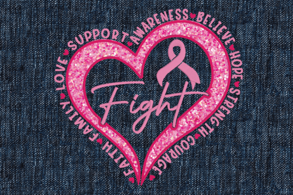 Breast Cancer Fight Heart Encouragement Design Review