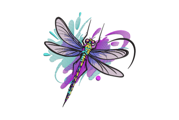Colorful Dragonfly: A Designer's Take on Charm