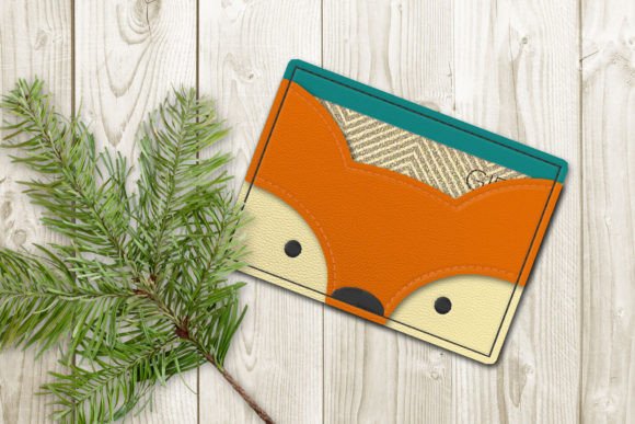 Fox Face Gift Card Holder ITH Applique Review