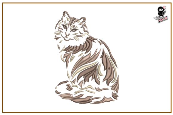 Furry Cat Embroidery: A Seller's Review for Etsy Shops