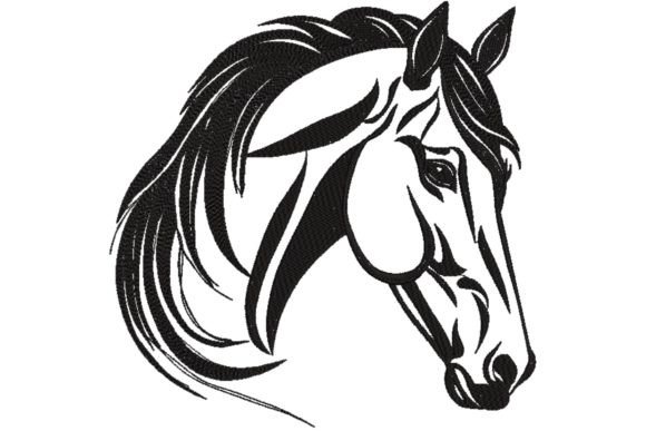 Horse Head Portrait: A Designer's Review for Boutique Sweatshirts