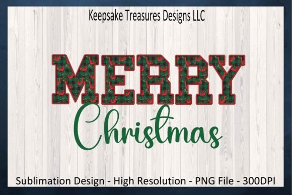 Merry Christmas Faux Embroidery PNG Review