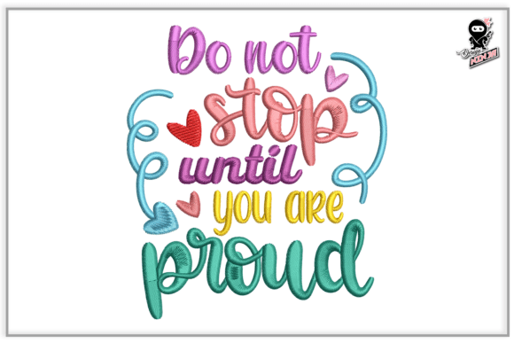 Motivational Quote Embroidery Design Review