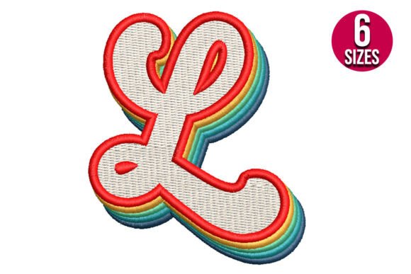 Retro Alphabet Letter L: A Seasonal Embroidery Review