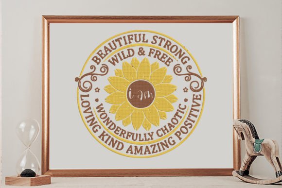 Review: I Am Beautiful Strong Loving Kind Embroidery